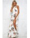 Heart To Heart Maxi Dress White
